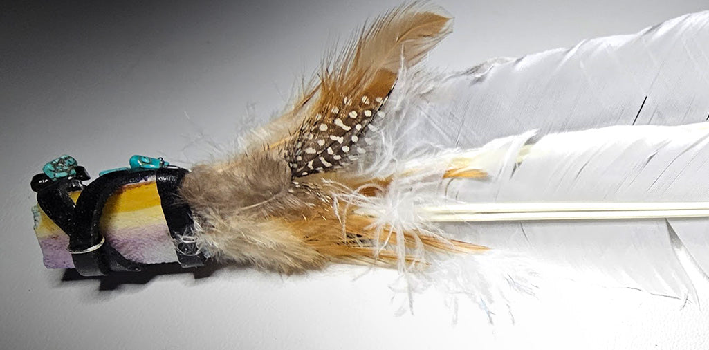 Smudging Feathers 004