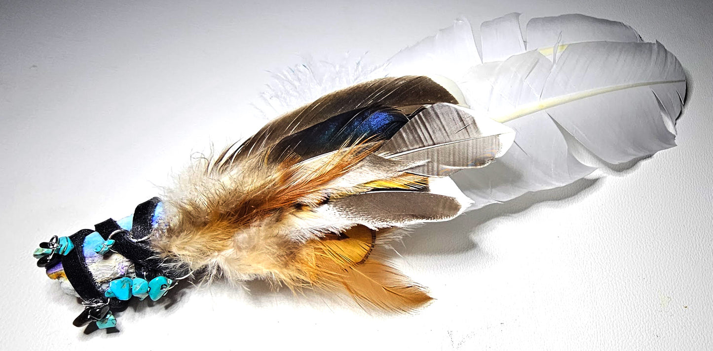 Smudging Feathers 004